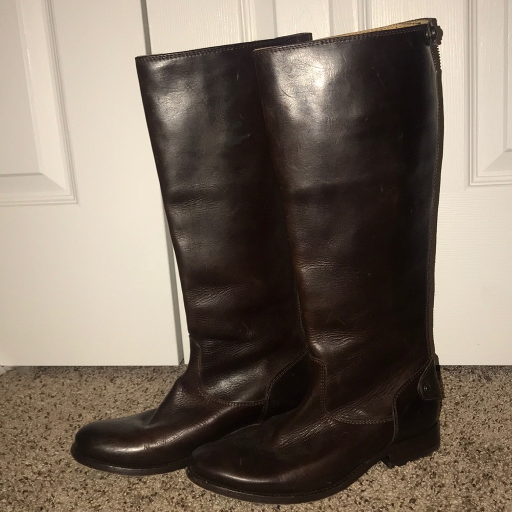 Leather Frye Boots